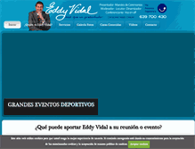 Tablet Screenshot of eddyvidal.com